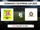 BCC vs NBC Live Score Cricket Guwahati T20 Spring Cup 2025