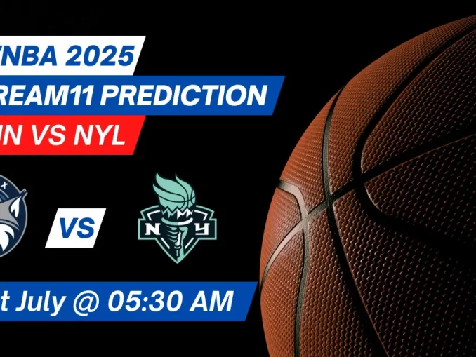 MIN vs NYL Dream11 Prediction Basketball: Lineup, Roster & Stats [WNBA 2025]