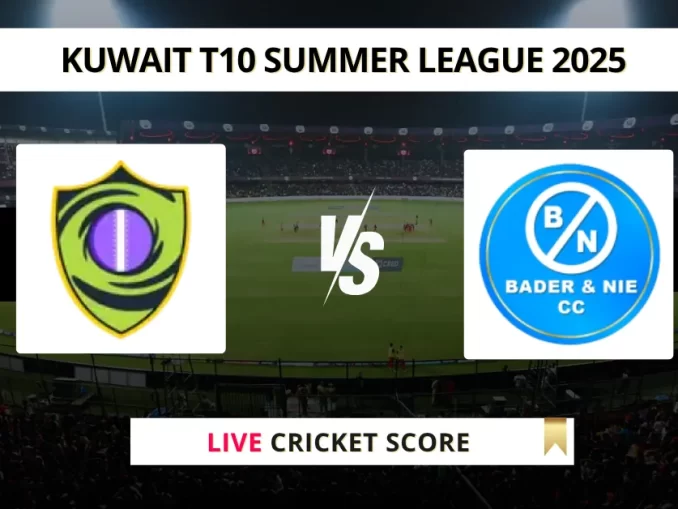 BCC VS BNC Live Cricket Score KUWAIT T10 SUMMER LEAGUE 2025