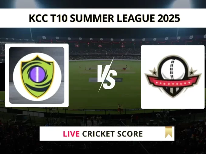 BCC vs KZK Live Cricket Score KCC T10 Summer League 2025