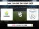 GLA VS HAM Live Cricket Score ENGLISH ONE DAY CUP 2025