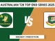 PK-A vs BN-A Dream11 Prediction Today: Pitch Report, Player Stats, & Fantasy Tips Australian T20 Top End Series 2025 - Match 1