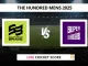 SOB vs NOS Live Cricket Score The Hundred Mens 2025