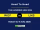 WEF VS LNS Player Battle, Head to Head THE HUNDRED MEN 2025